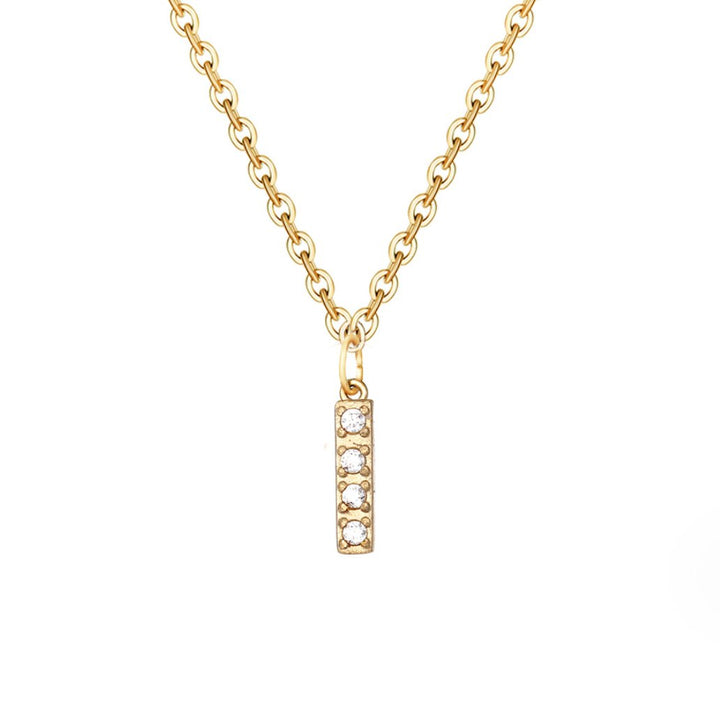 Sparkle Script Necklace