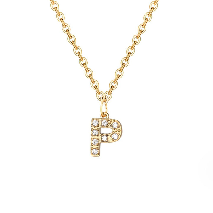 Sparkle Script Necklace
