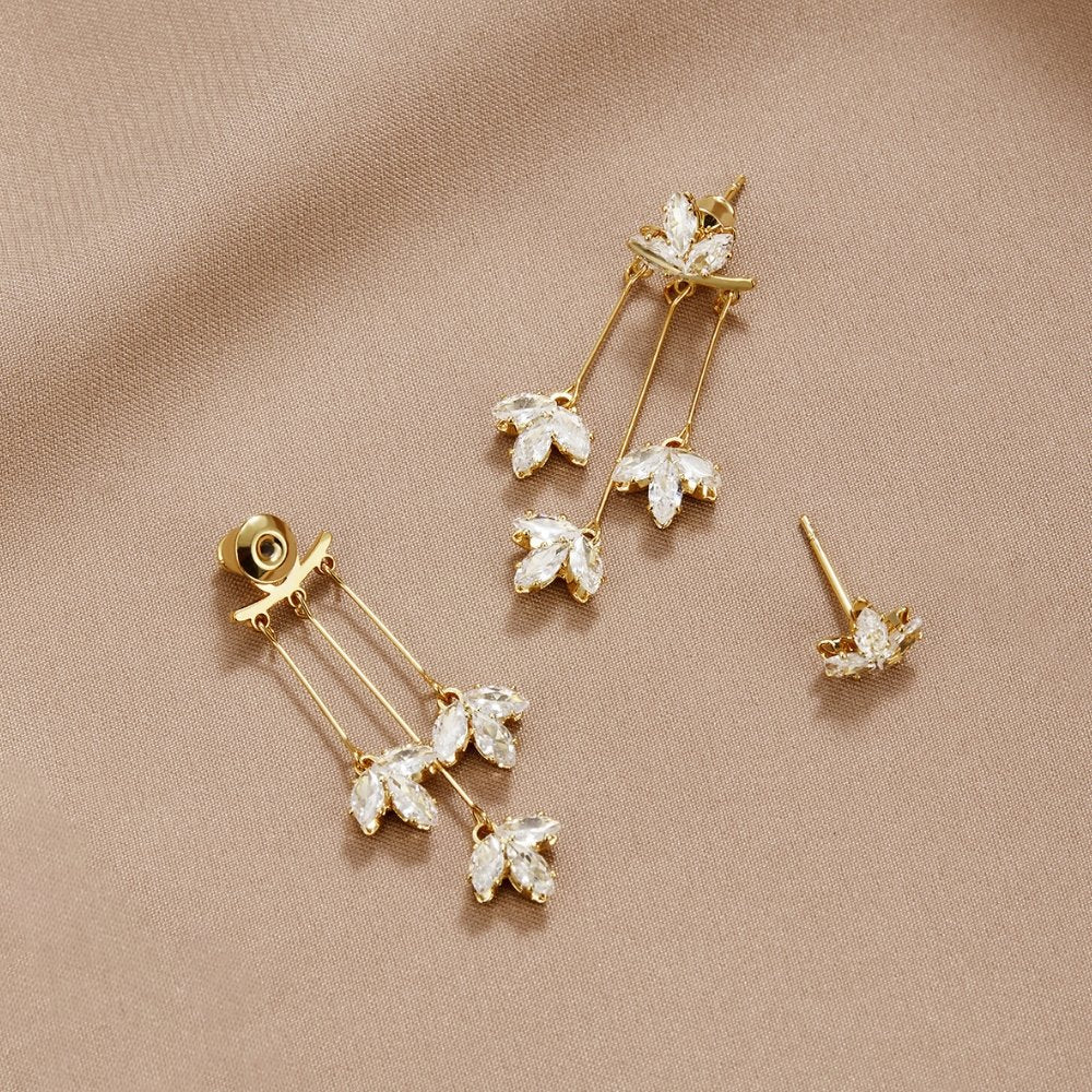 Radiant Lotus Cascade Earrings