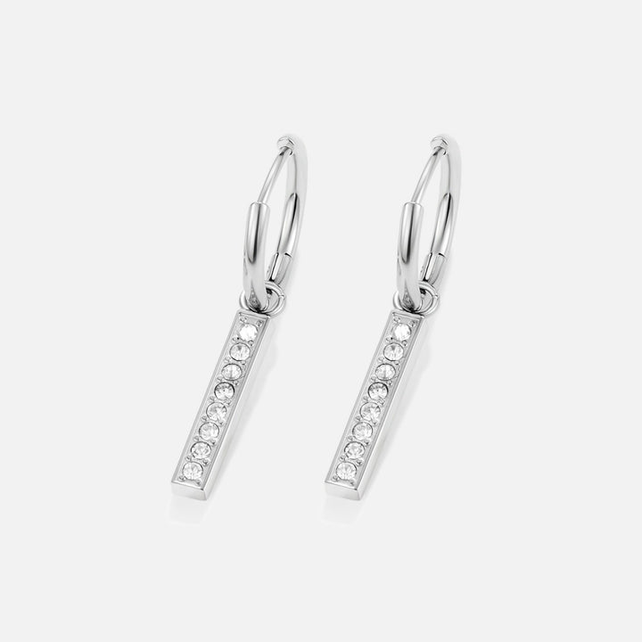 Dana’s Sparkle: Radiant Hoop Earrings