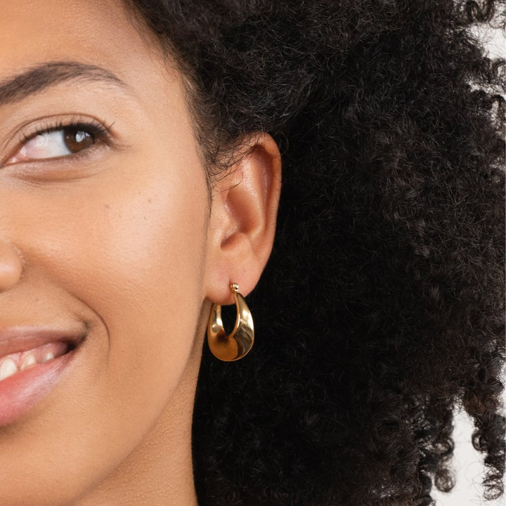 Radiant Dara Hoops – Shine Bright Every Day