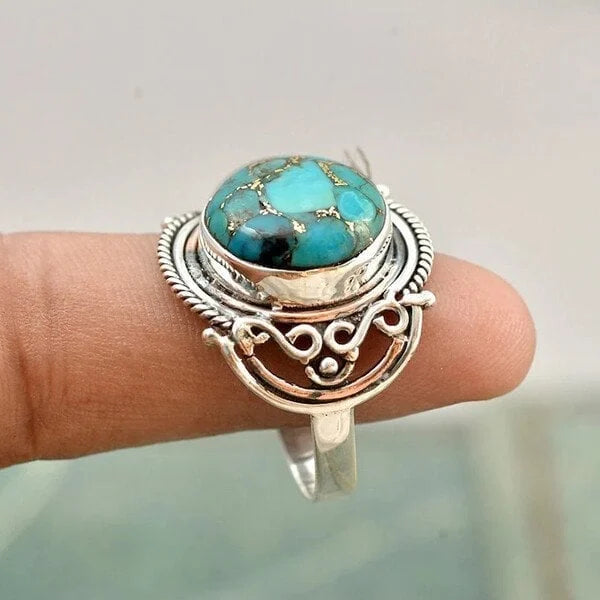 Turquoise Vibes Boho Ring