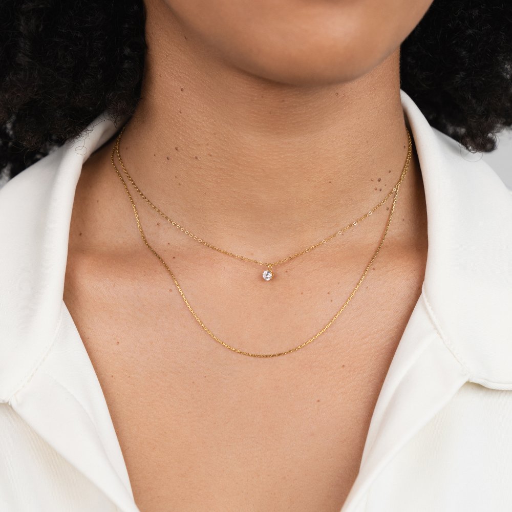 Dina Necklace: Timeless Glow Collection