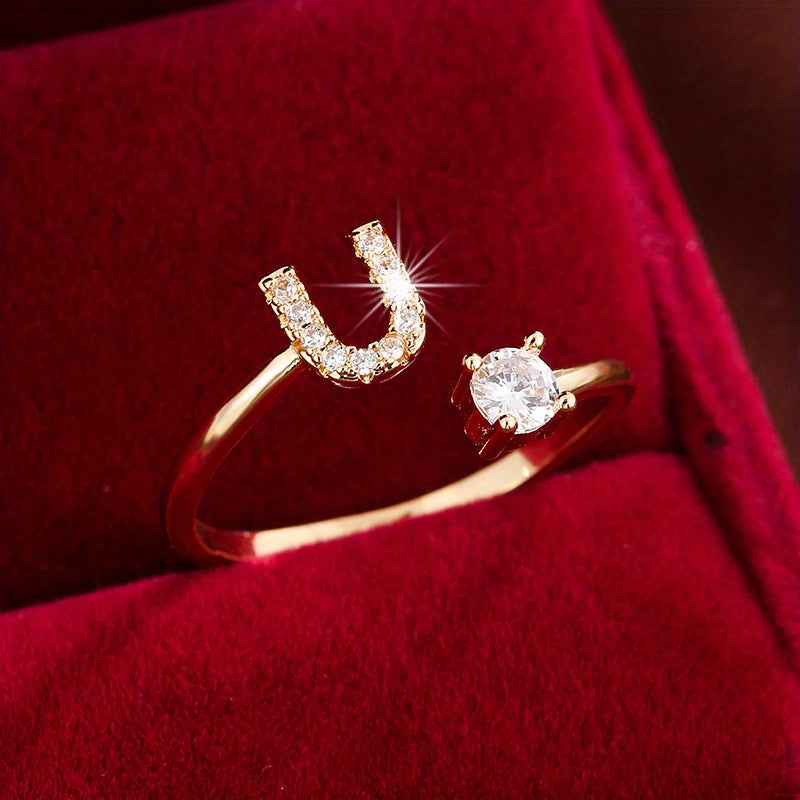 Letter – Initial Engraved in Light