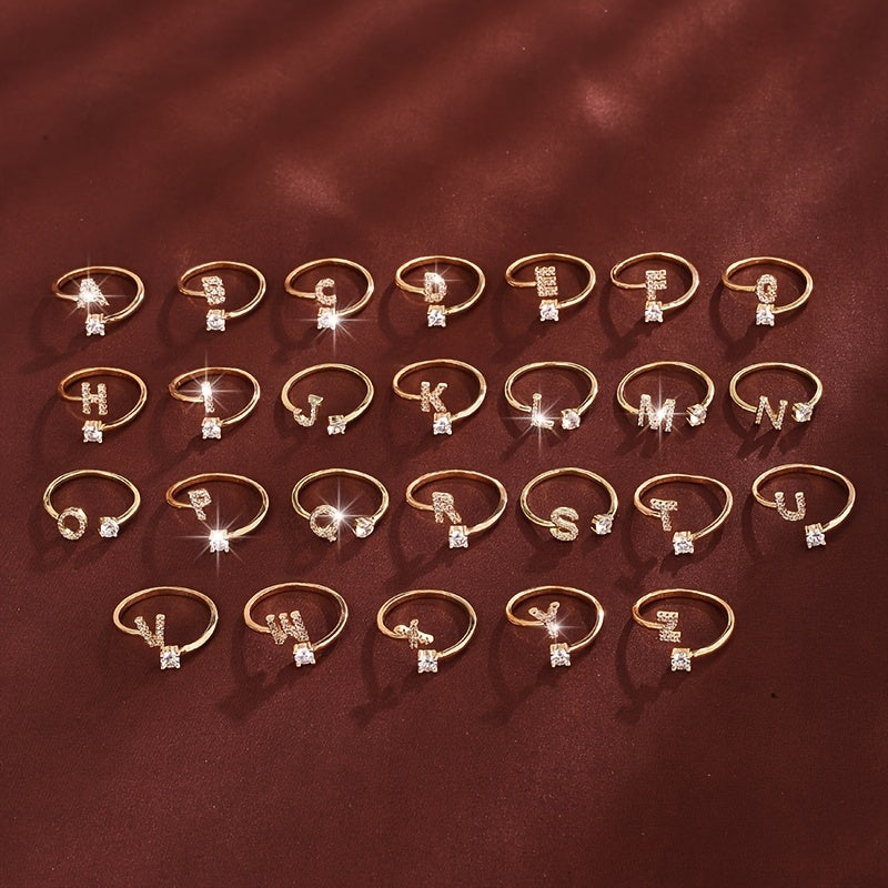 Letter – Initial Engraved in Light