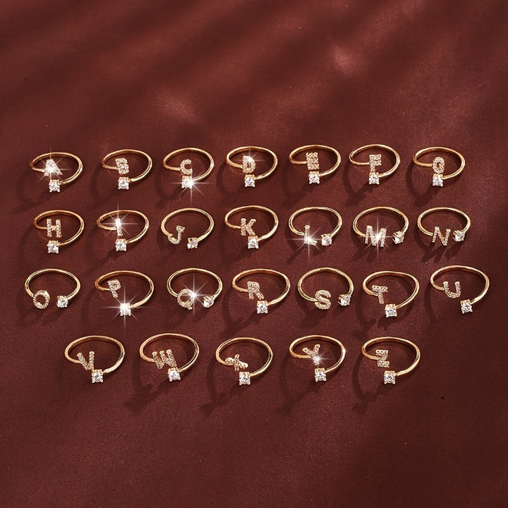 Letter – Initial Engraved in Light