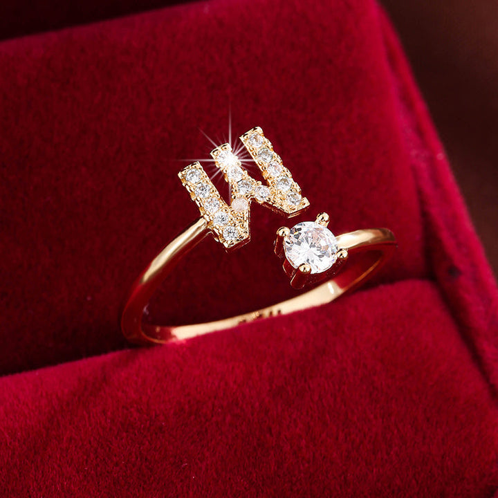 Letter – Initial Engraved in Light
