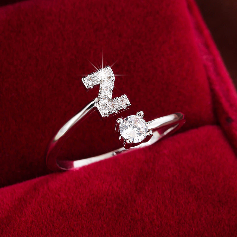 Letter – Initial Engraved in Light