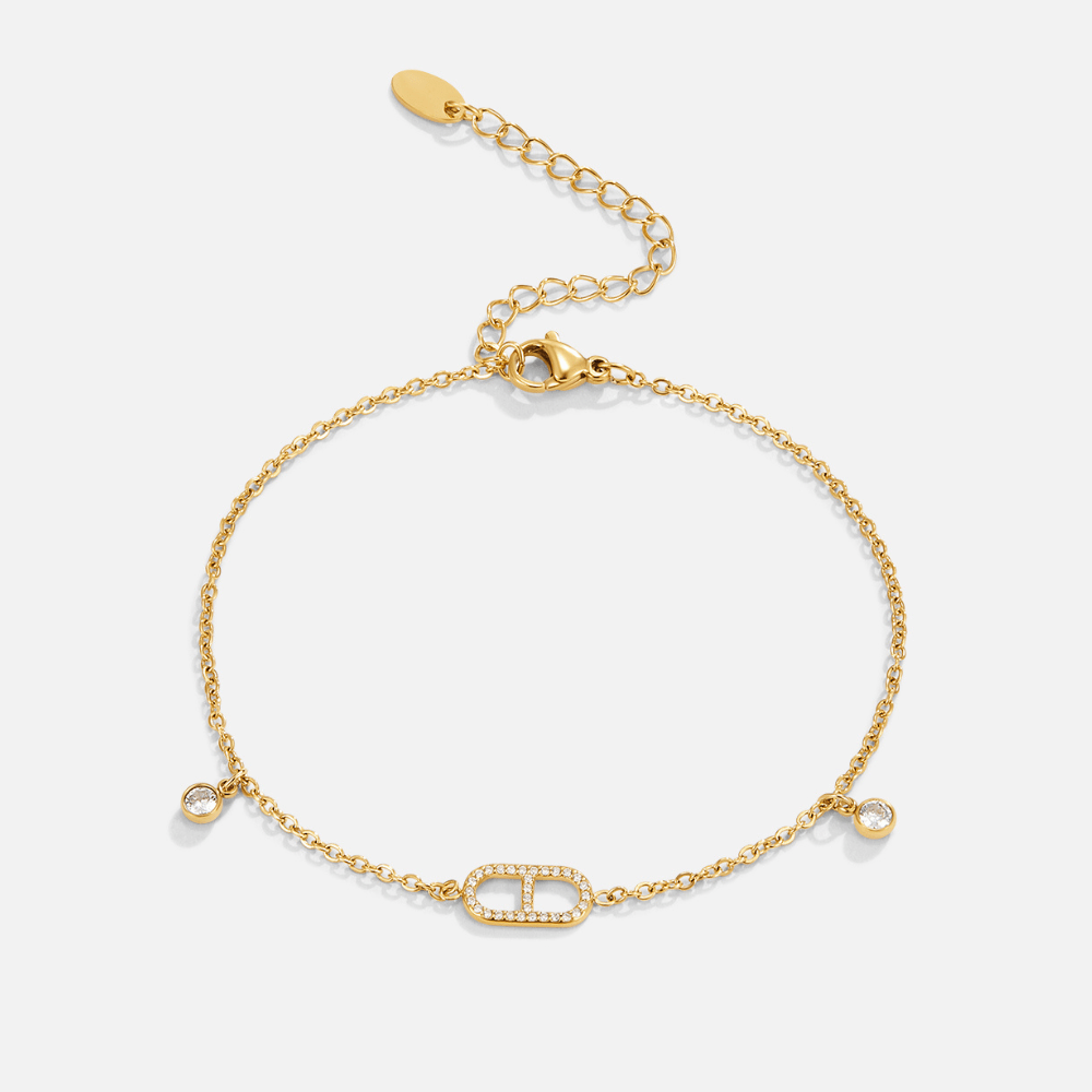 Eliza’s Radiant Shine Ankle Bracelet