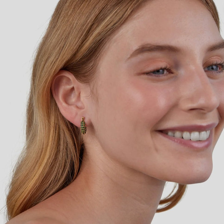 Radiant Glow Hoops