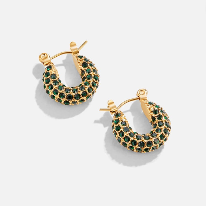 Radiant Glow Hoops