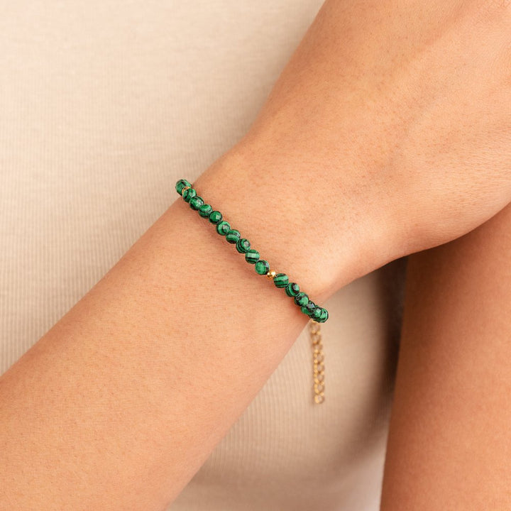 Radiant Emerald Glow Bracelet
