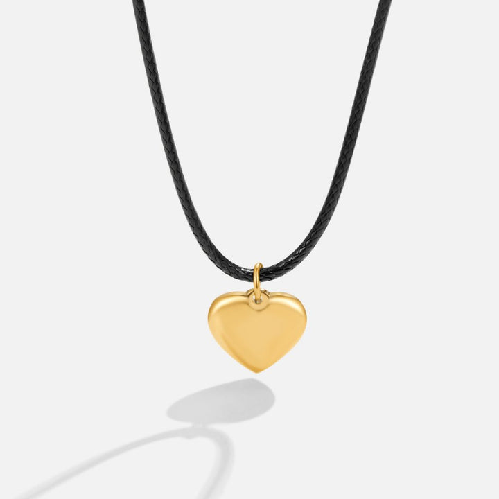 Esme Heartbeat Charm Necklace