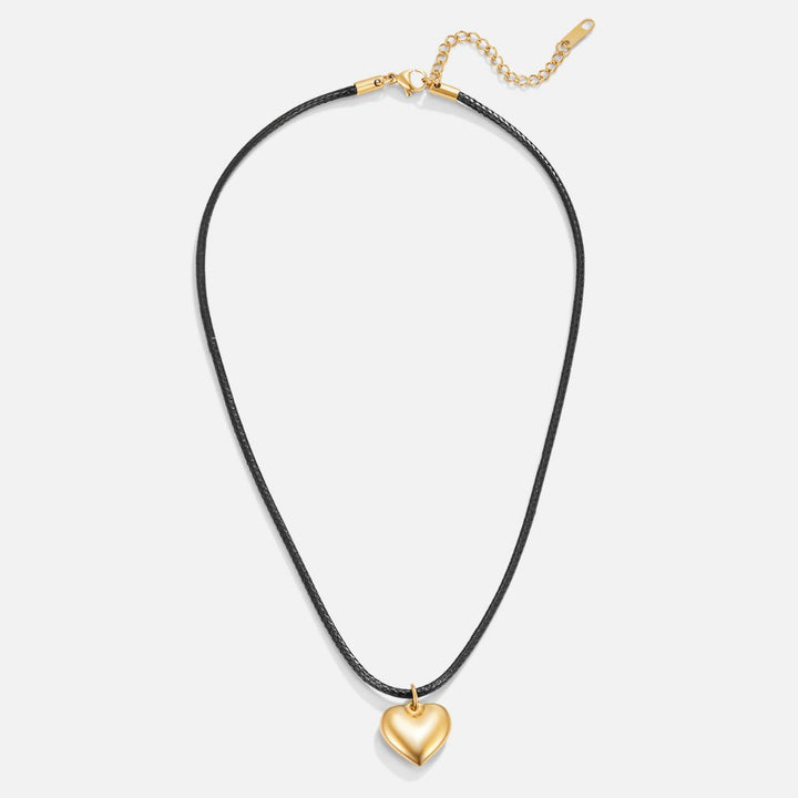 Esme Heartbeat Charm Necklace