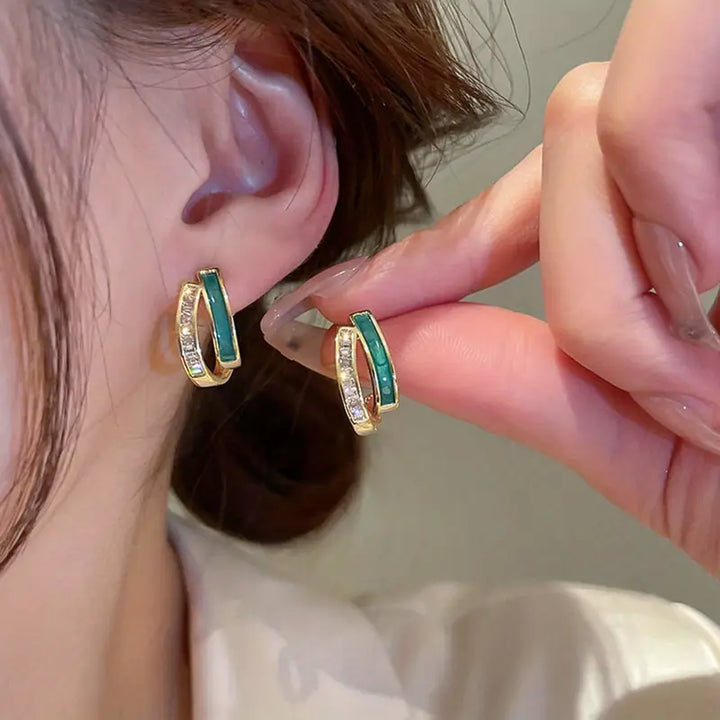 Golden Glow Chloé Feuillage Earrings