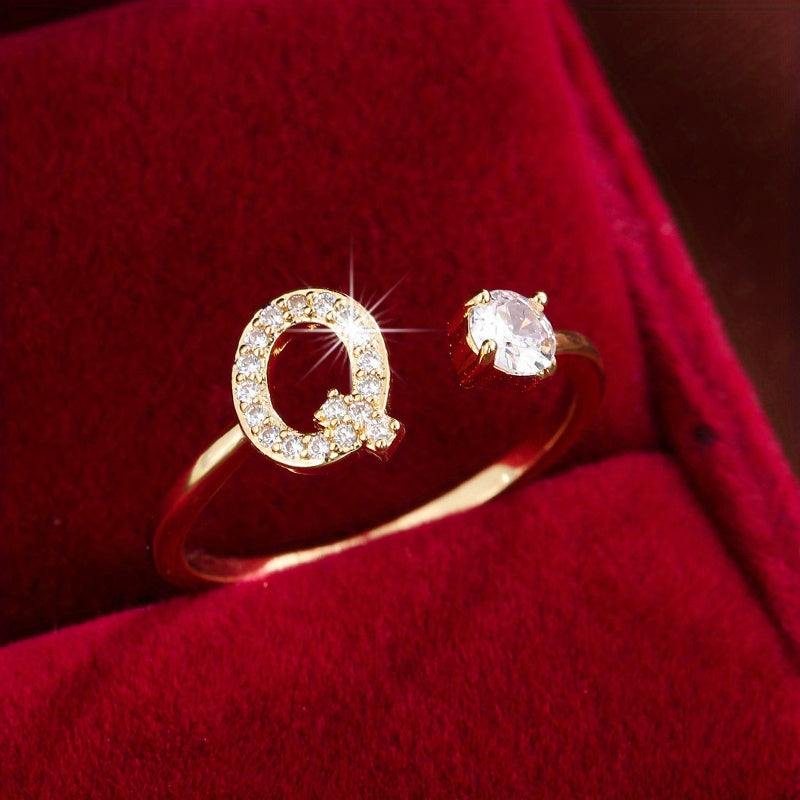 Letter – Initial Engraved in Light