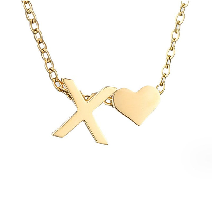 Forever Yours: Custom Letter Necklace