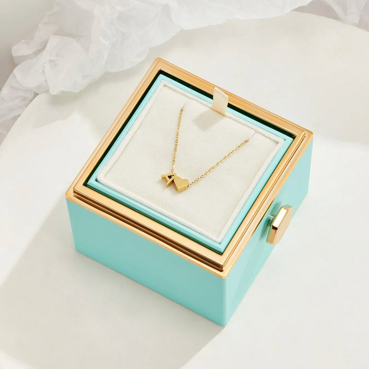 Forever Yours: Custom Letter Necklace
