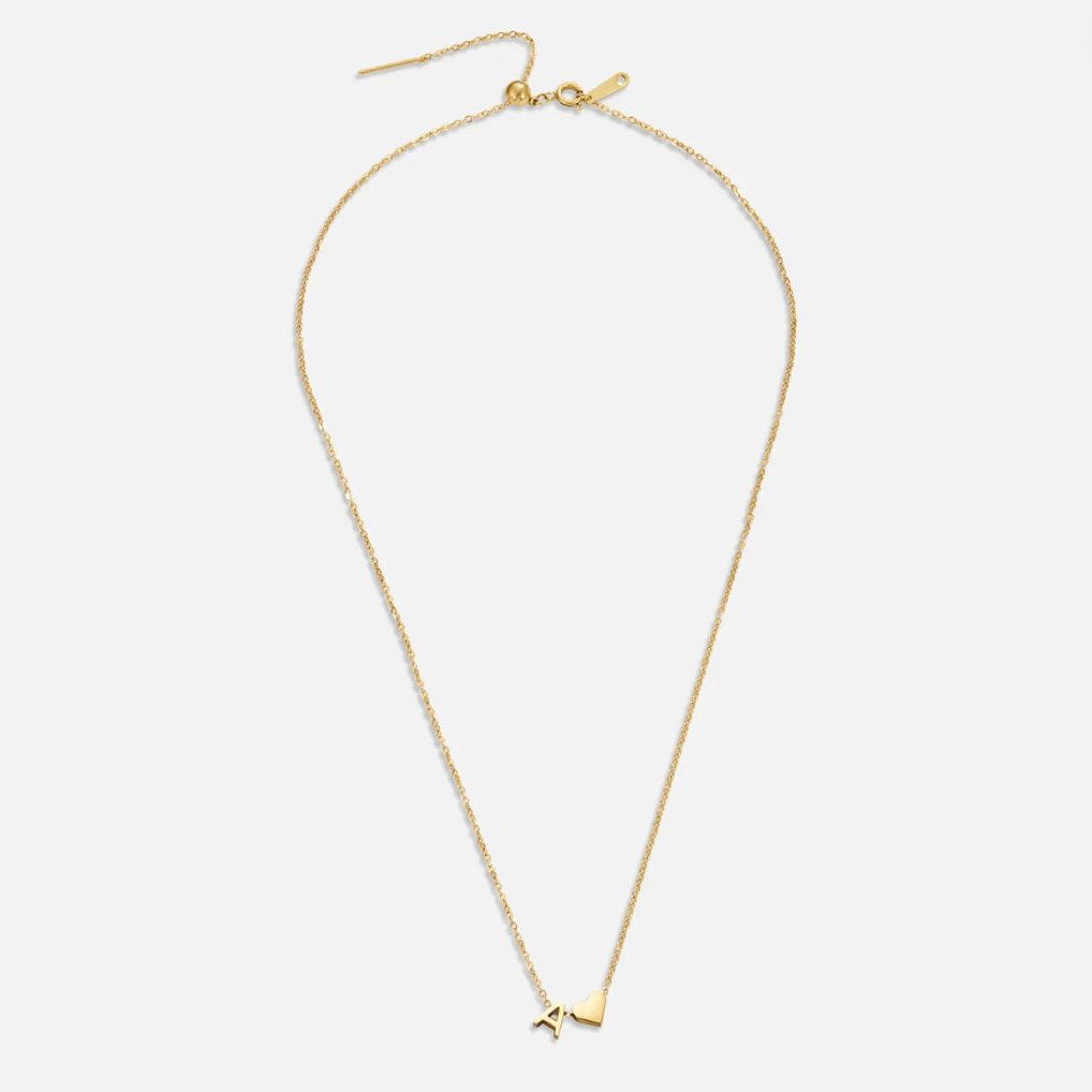 Forever Yours: Custom Letter Necklace