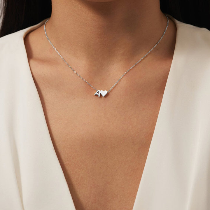 Forever Yours: Timeless Letter Charm