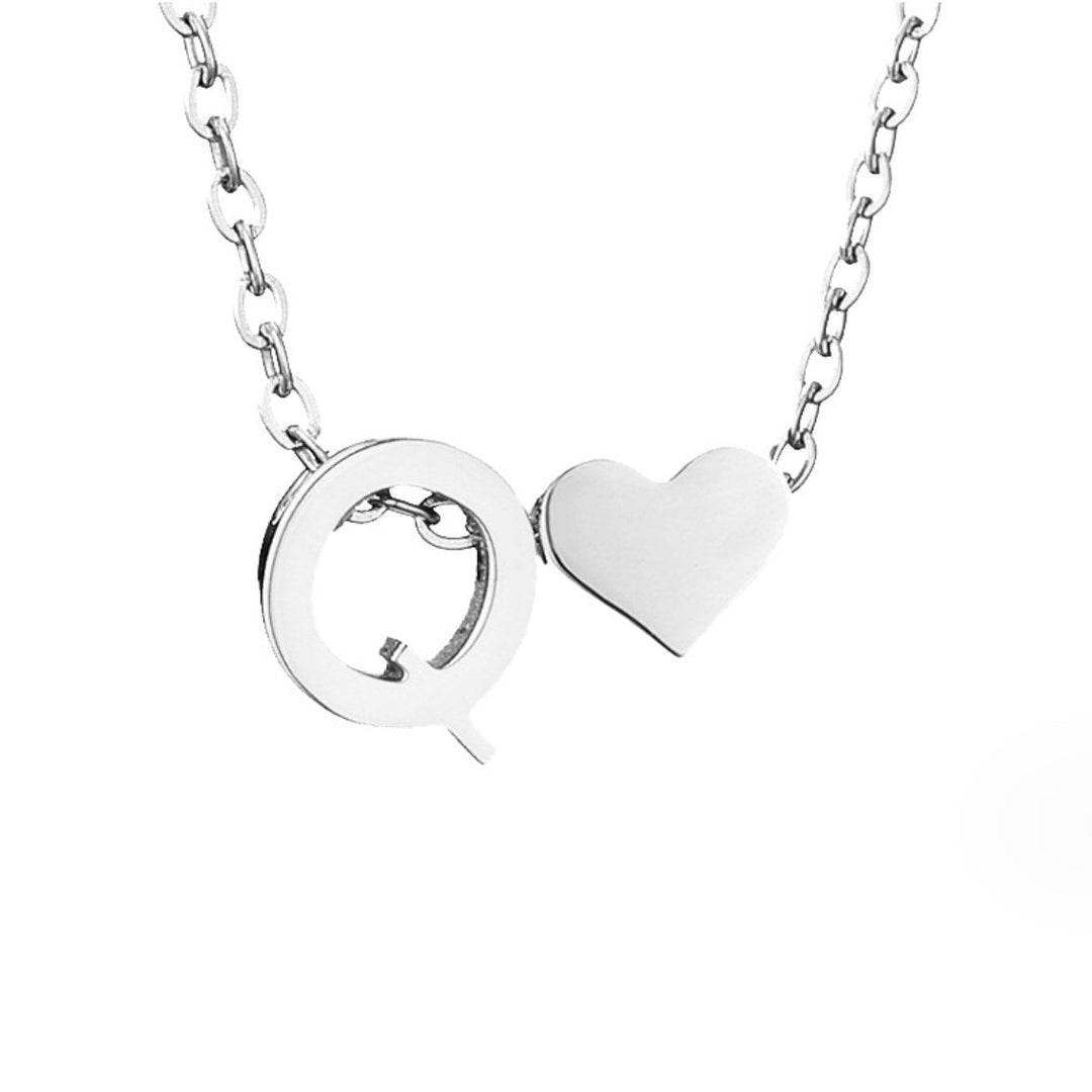 Forever Yours: Timeless Letter Charm