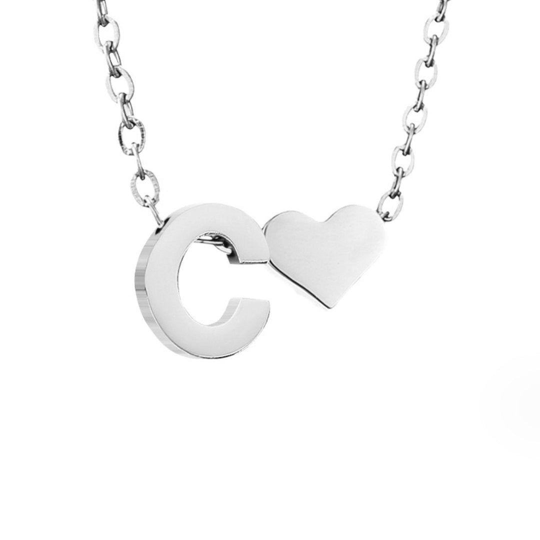 Forever Yours: Timeless Letter Charm
