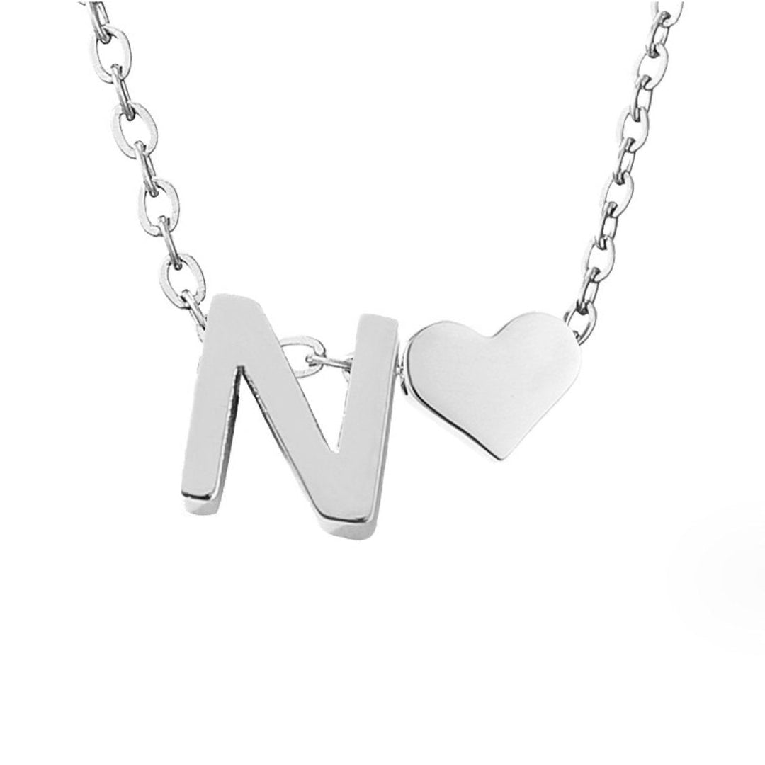 Forever Yours: Timeless Letter Charm