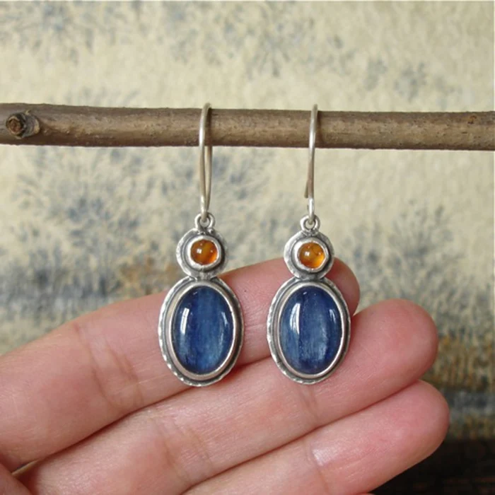 Timeless Blue Sparkle Earrings