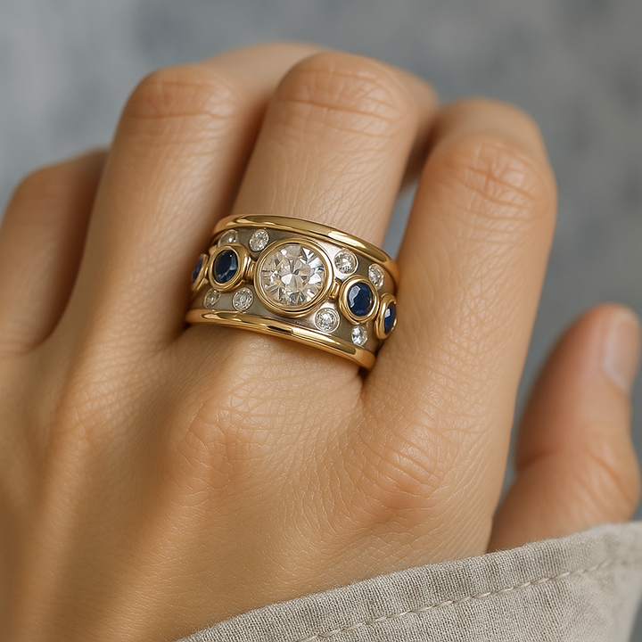 Timeless Radiance Zirconia Ring