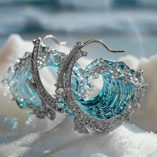Tidal Whisper Earrings