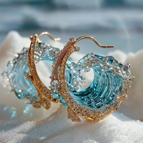 Tidal Whisper Earrings