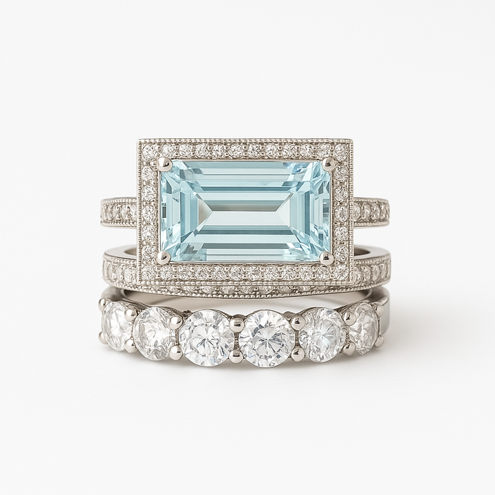 Timeless Turquoise Glow Ring Set
